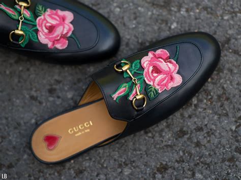 gucci princeton blooms|Gucci princetown loafers.